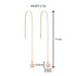 Gold Floral Copper Hardware Tassel Earring Earrings - ROUTINE FASHION